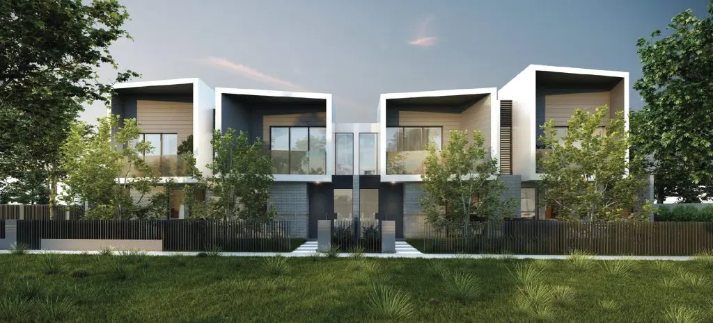 AMORA CAIRNLEA Nhà phố 2 mặt tiền sở hữu vĩnh viễn tại Melbourne, Úc