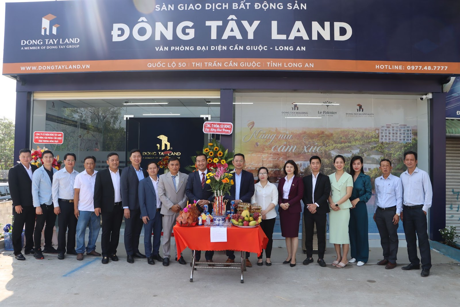 <strong>Đông Tây Land khai trương chi nhánh mới tại Cần Giuộc – Long An</strong>