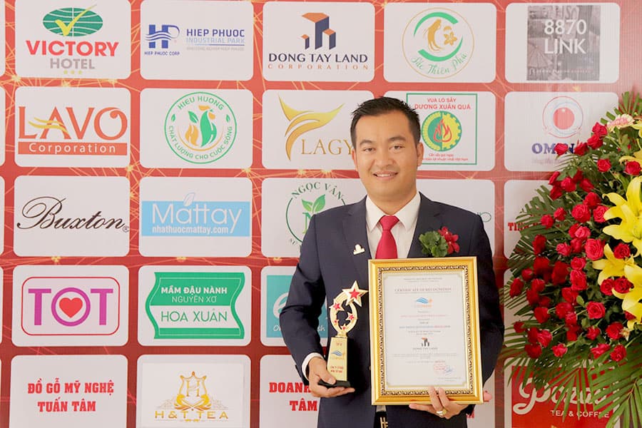 Đông Tây Land nhận giải thưởng Thương hiệu tiêu biểu  Hội nhập Châu Á – Thái Bình Dương 2018
