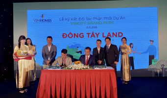 Đông Tây Land trở thành đại lý chiến lược Vinhomes Grand Park