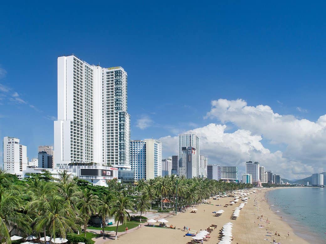 Toàn cảnh Vinpearl Condotel Beach Front Nha Trang