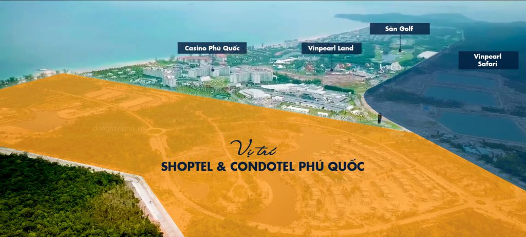 Vị trí shoptel và condotel phú quốc Vị trí shoptel và condotel phú quốc