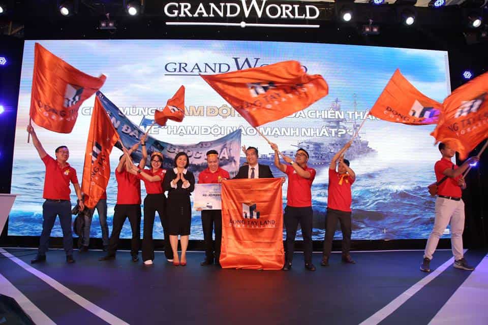 Đông Tây Land sự kiện đào tạo dự án Grand World Phú Quốc
