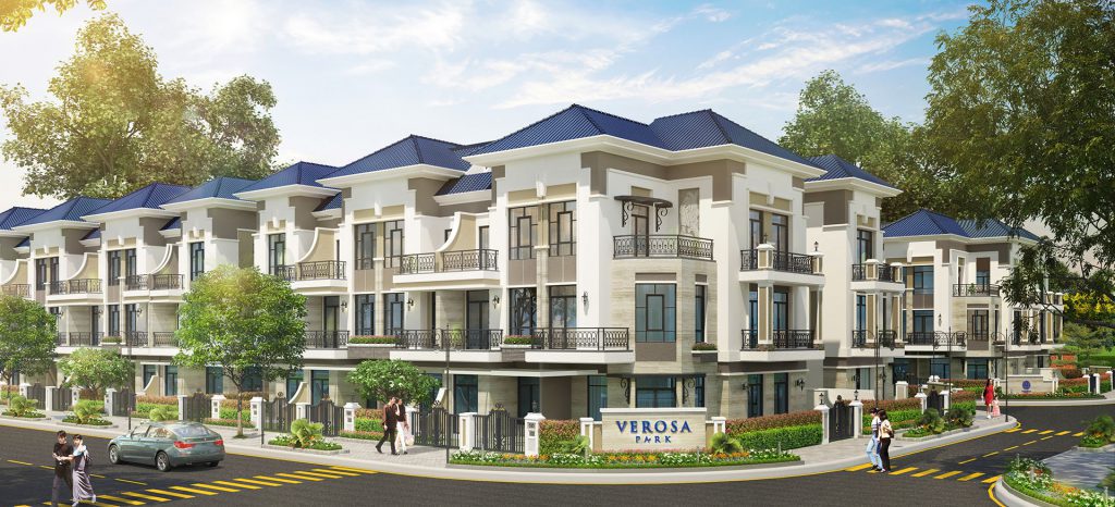 Biệt thự phố Verosa Park – Thiết kế đẳng cấp của lối sống tinh hoa
