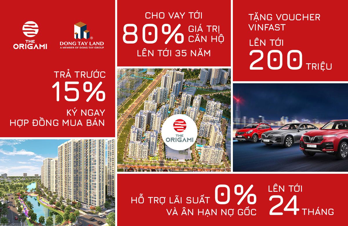 Chính sách bán hàng, bảng giá The Origami - Vinhomes Grand Park Chính sách bán hàng, bảng giá The Origami - Vinhomes Grand Park