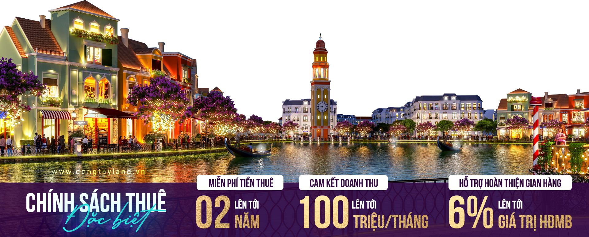 Chính sách thuê Grand World Phú Quốc