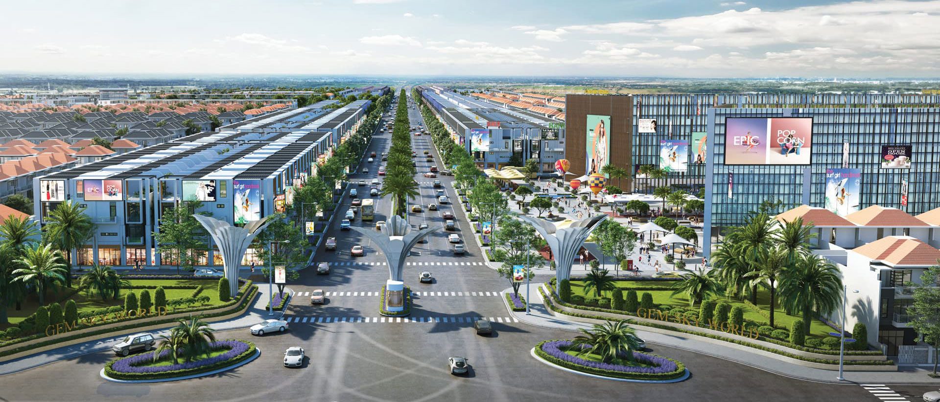 Nhà phố / Shophouse Sapphire Parkview - Gem Sky World