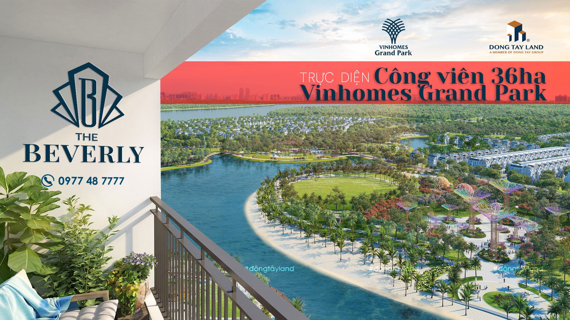 The Beverly - Vinhomes Grand Park trực diện công viên 36ha