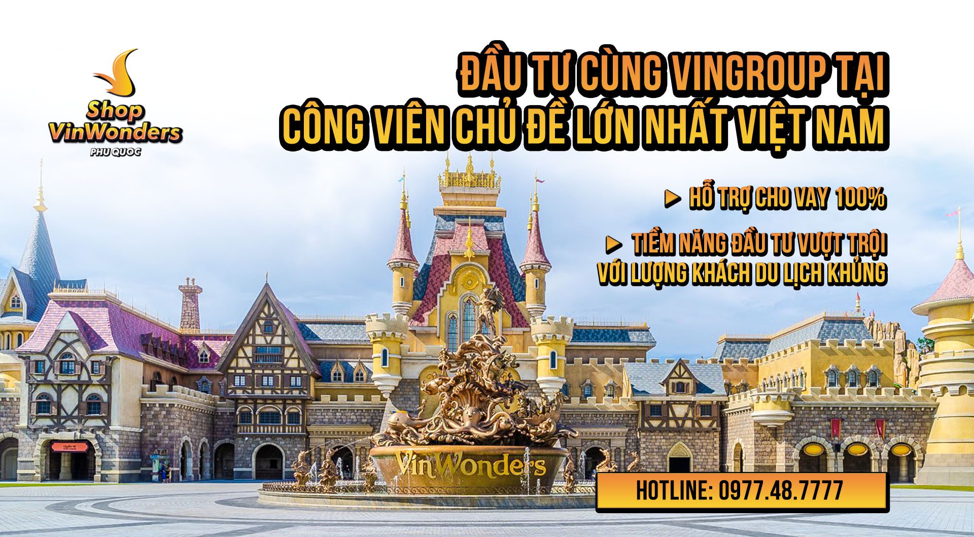 Tổng quan dự án Shop VinWonders Phú Quốc