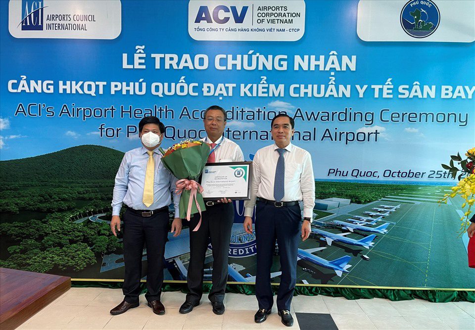 Sân bay Phú Quốc đạt chuẩn y tế quốc tế