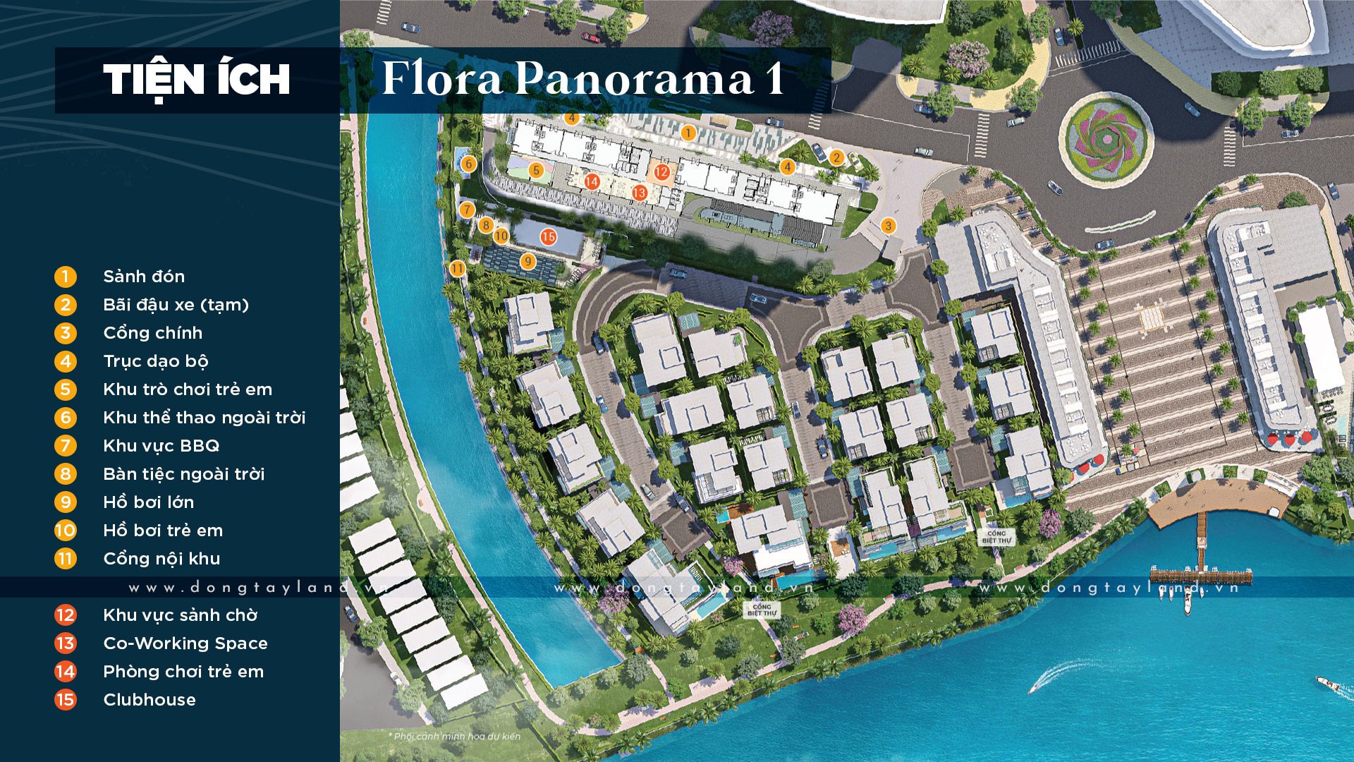 Tiện ích nội khu Flora Panorama 1