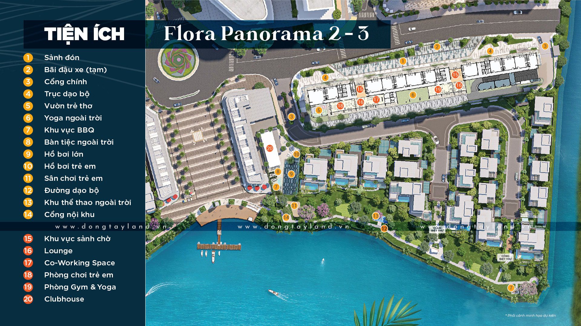 Tiện ích nội khu Flora Panorama 2 - 3