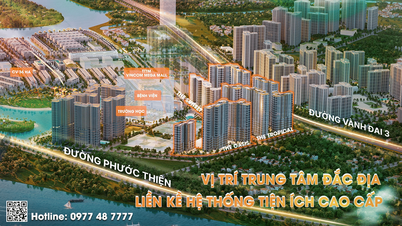 Chi tiết mặt bằng các căn hộ The Oasis phân khu The Beverly Solari – Vinhomes Grand Park