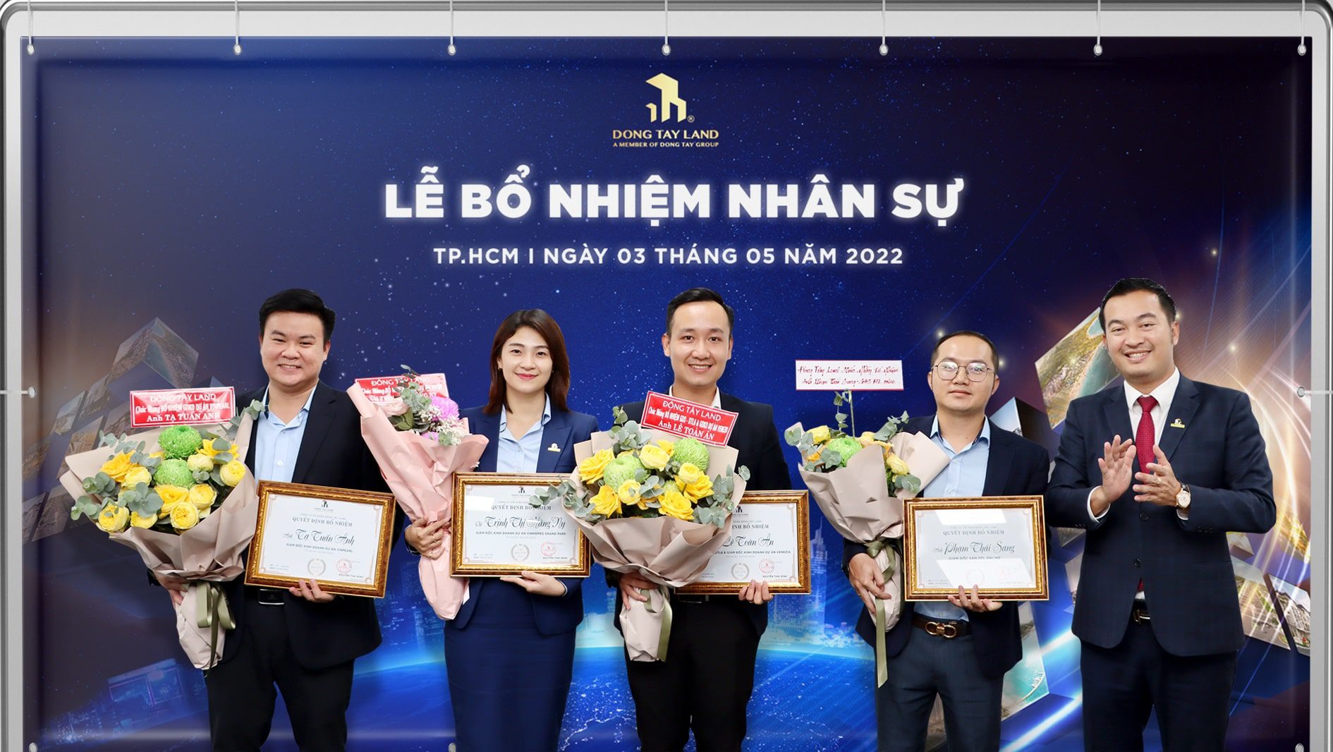 Không ngừng mở rộng, Đông Tây Land bổ nhiệm nhiều nhân sự cấp cao vào các vị trí quan trọng