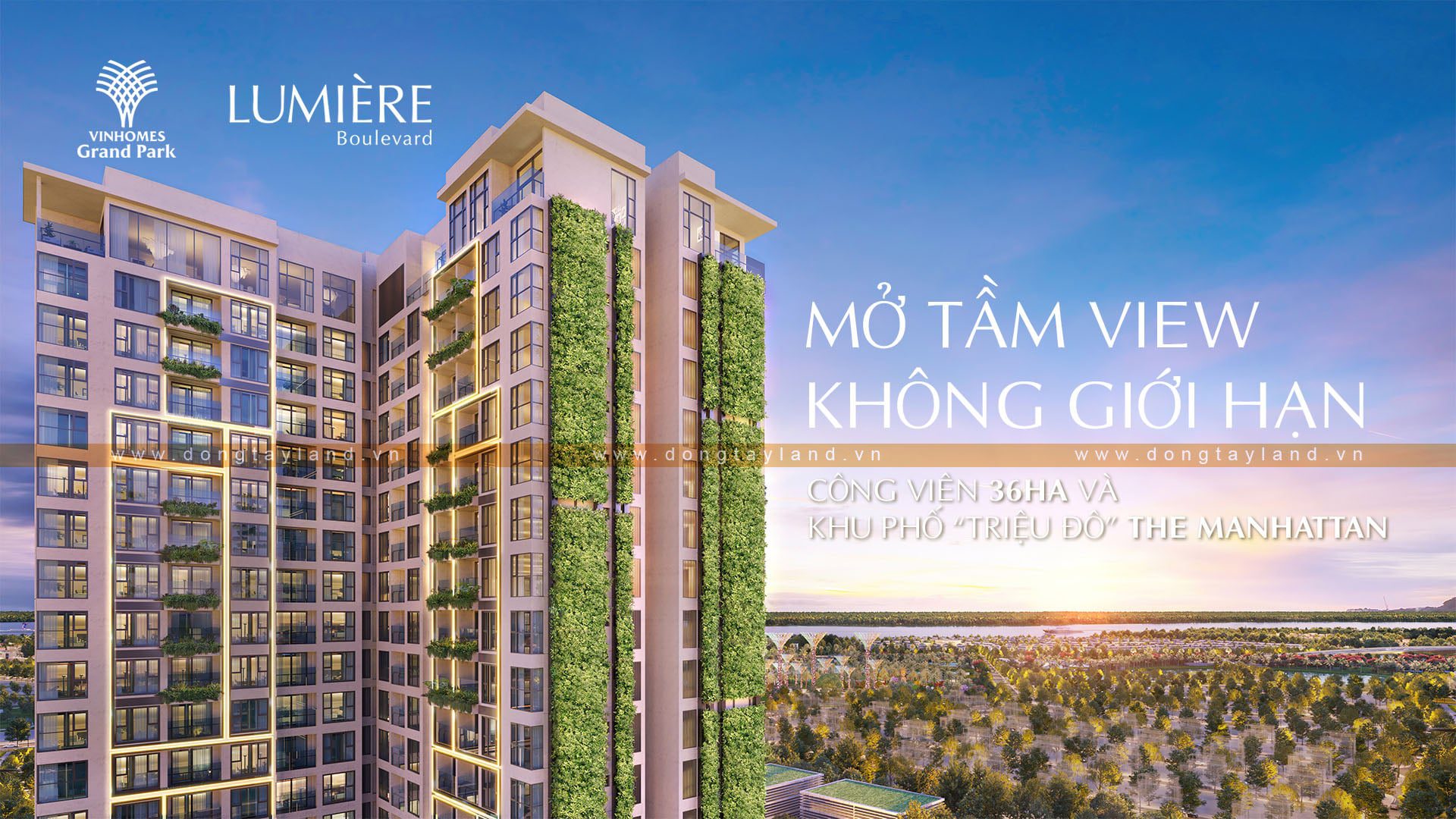 Tầm view Lumiere Boulevard 1