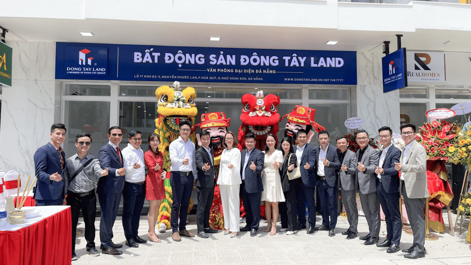 Đông Tây Land khai trương chi nhánh mới tại Đà Nẵng, mở rộng hợp tác và phát triển toàn diện