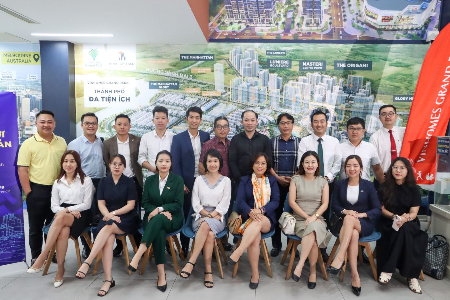 Hội môi giới Bất động sản Việt Nam khu vực Hồ Chí Minh tổ chức hội nghị tại trụ sở Đông Tây Land