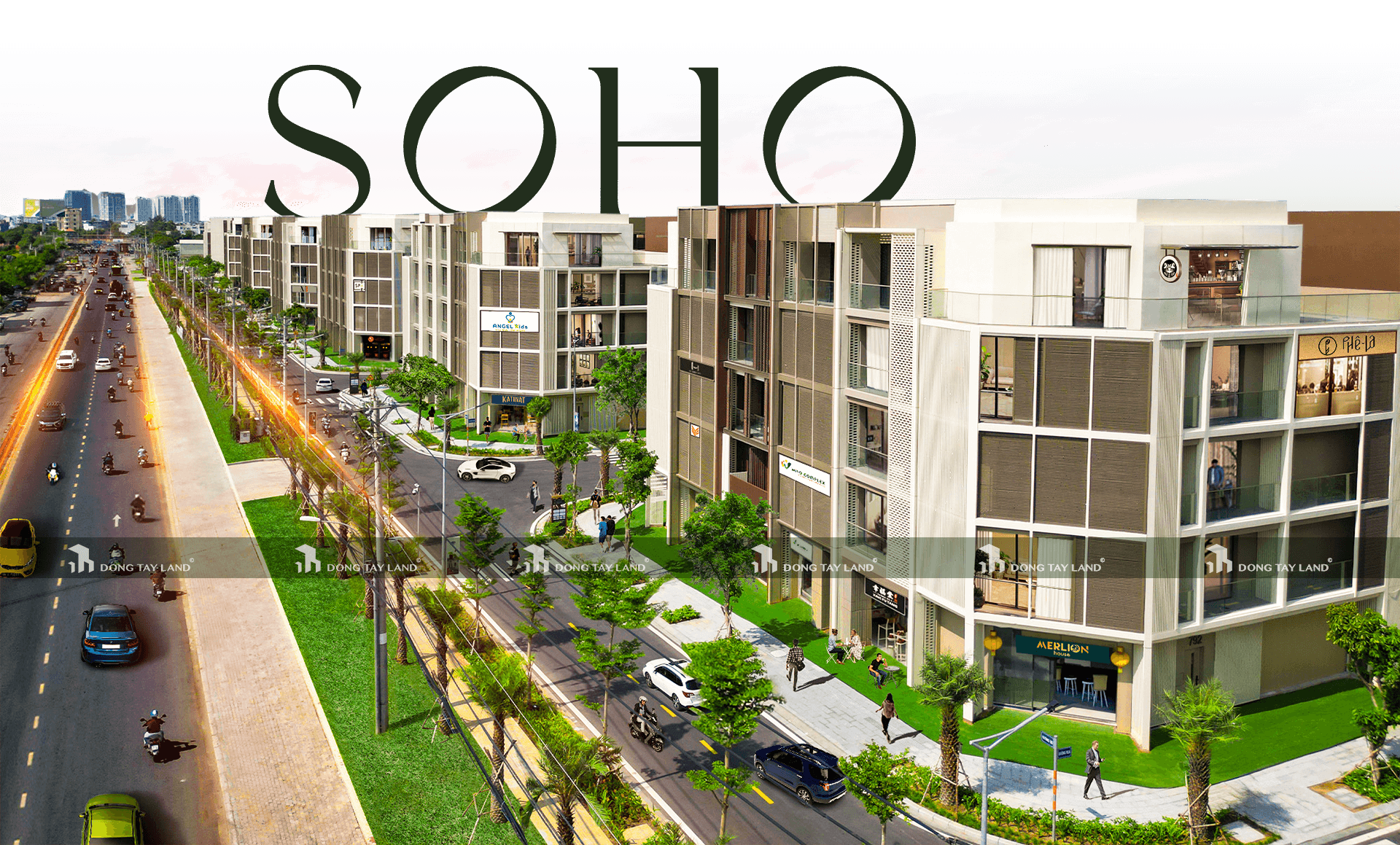 Shophouse Soho tại The Global City
