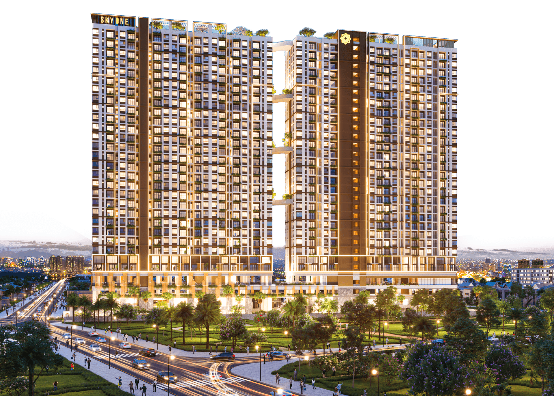 Phối cảnh căn hộ Phú Đông SkyOne