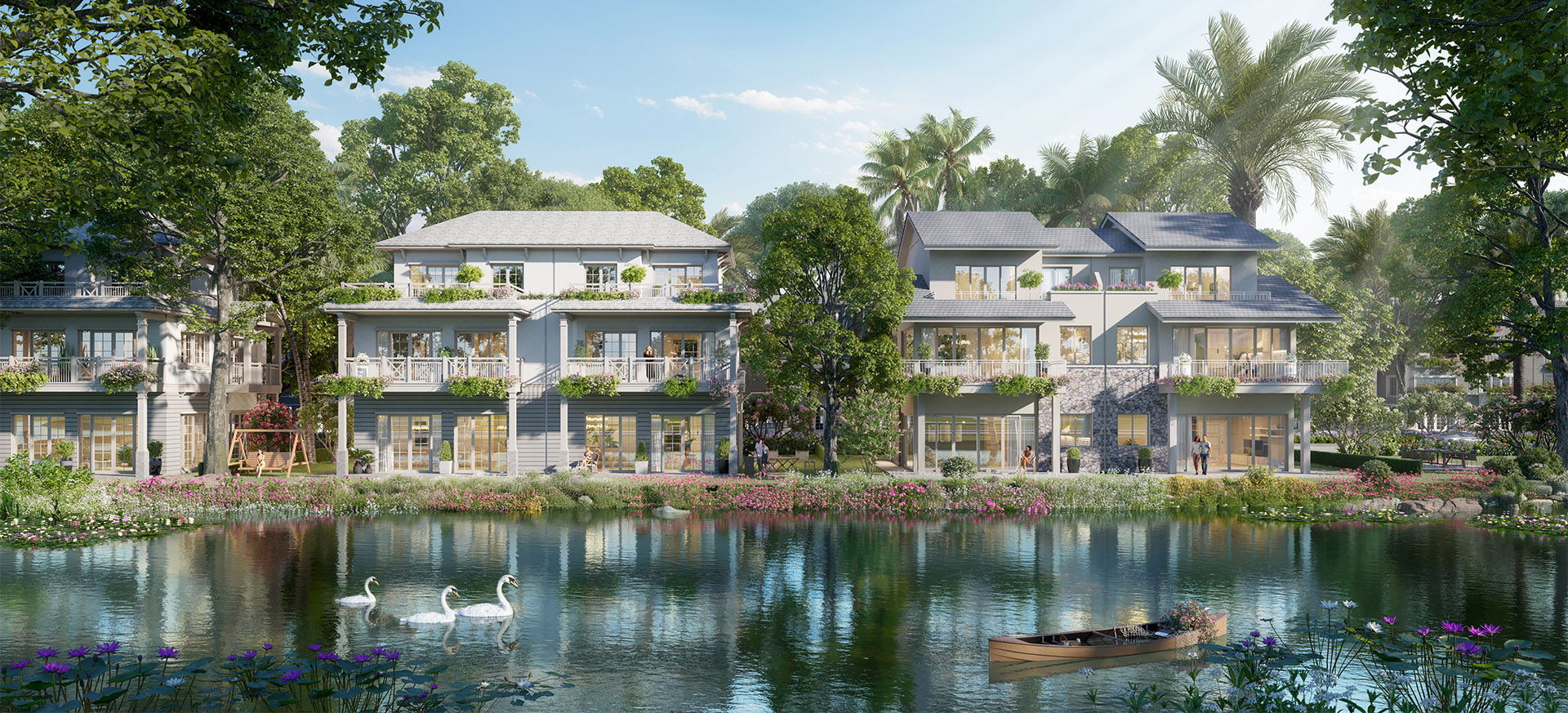 Eco Retreat – Khu đô thị sinh thái kiểu mẫu của Ecopark tại miền nam