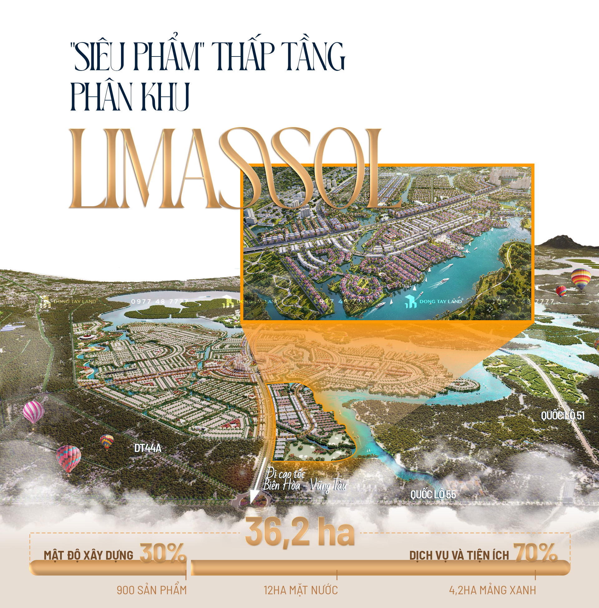Nhận booking Limassol - Gold Coast Vũng Tàu