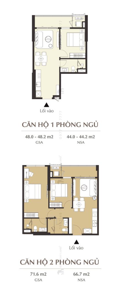 LUMIERE Midtown Mặt bằng căn hộ