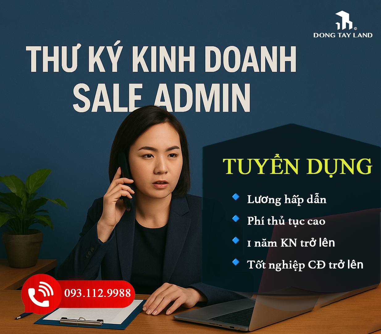 Thư ký Kinh Doanh - Sale Admin thủ tục