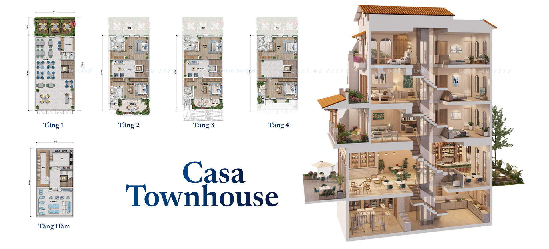 Layout sản phẩm Blanca City