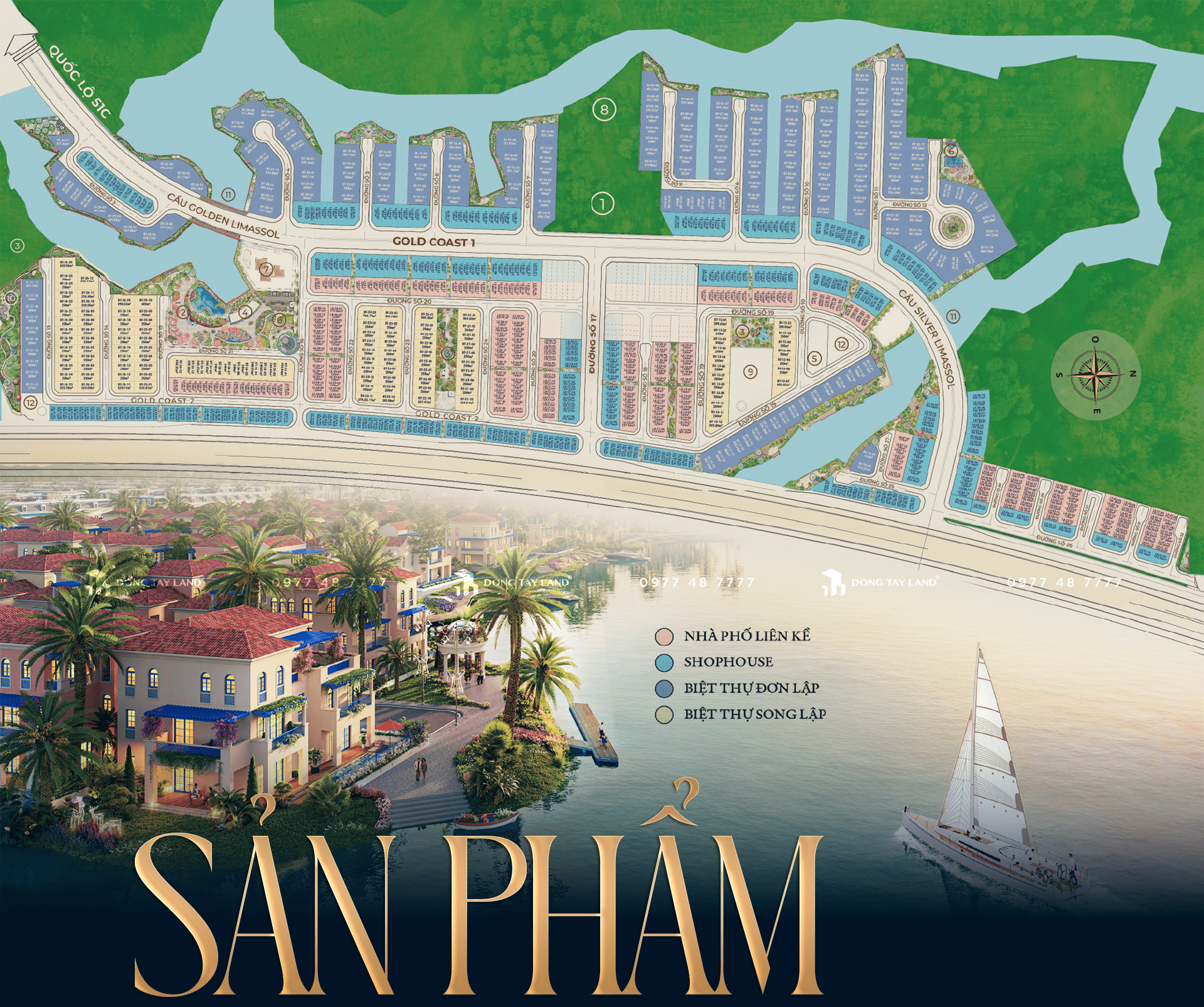 Mặt bằng Limassol - Gold Coast Vũng Tàu