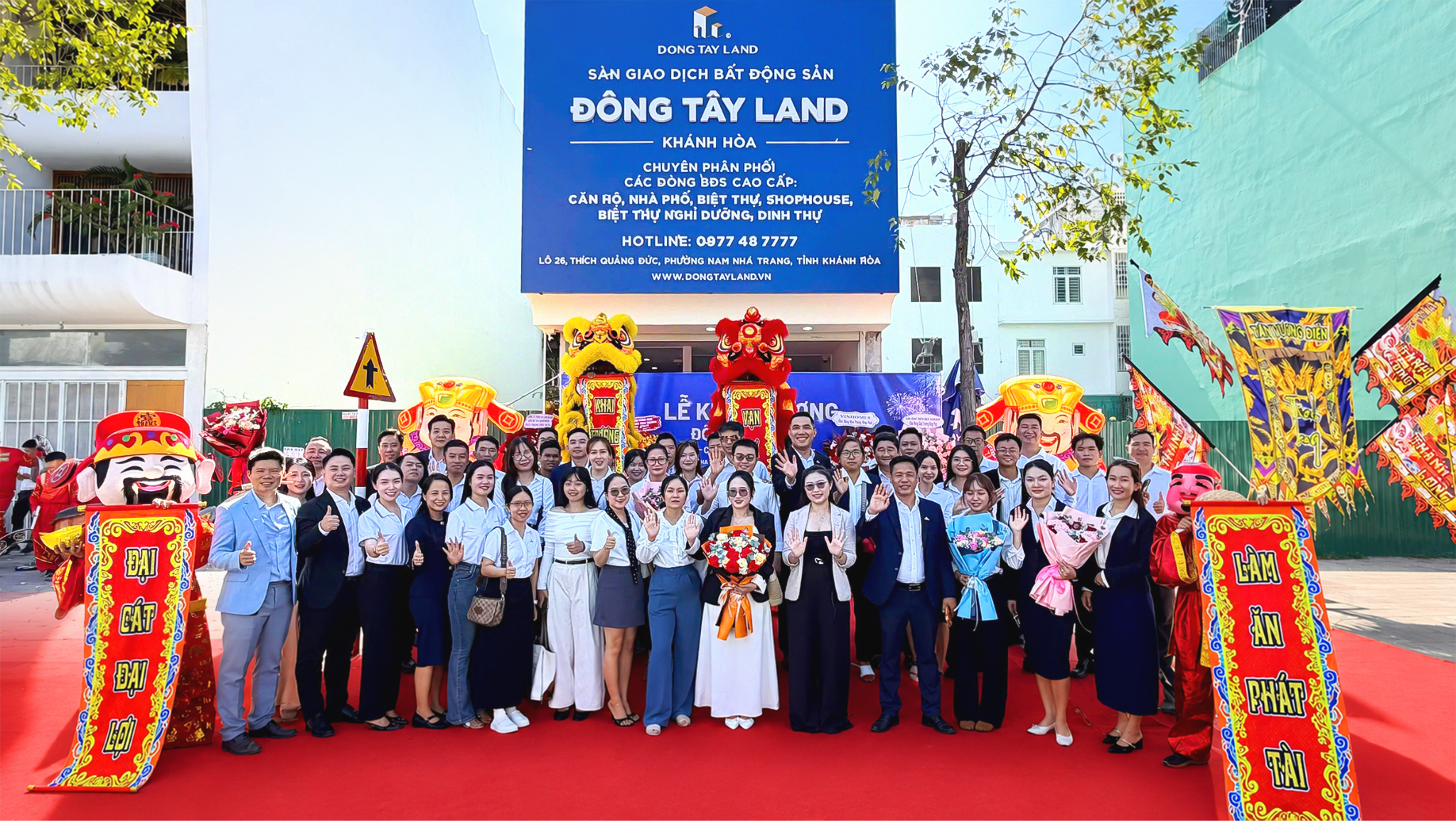 Hiện diện từ Bắc chí Nam, Đông Tây Land đồng loạt khai trương 9 chi nhánh mới