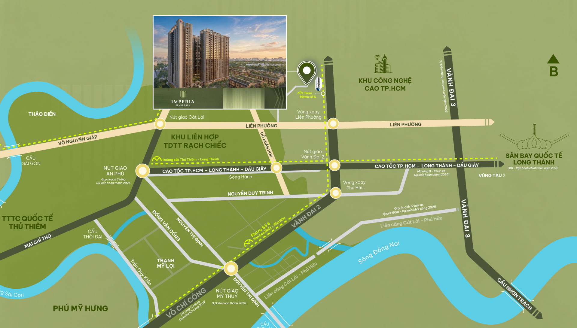 Vị trí của Imperia Sensa Park